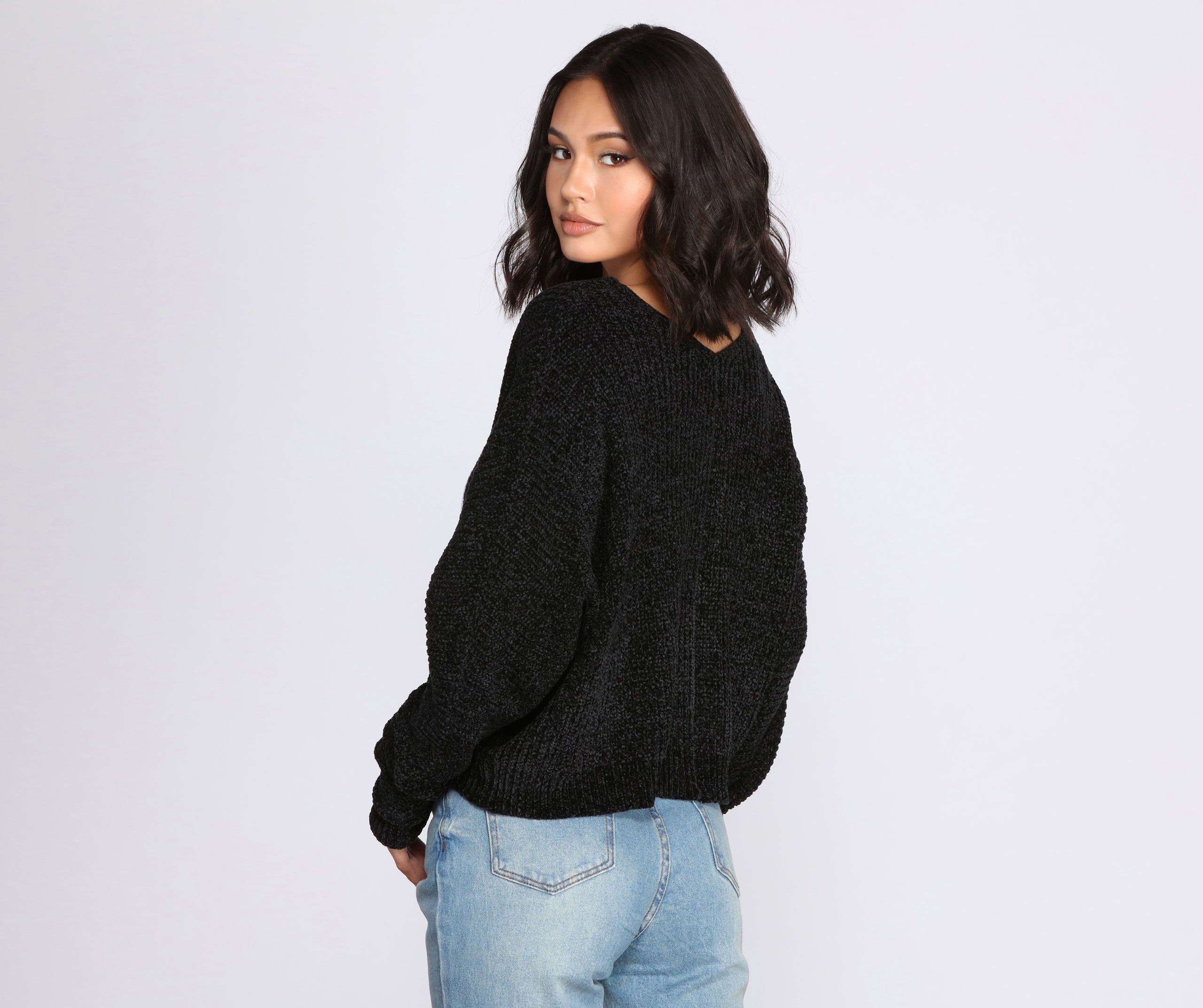 Keep It Cozy Chenille Sweater