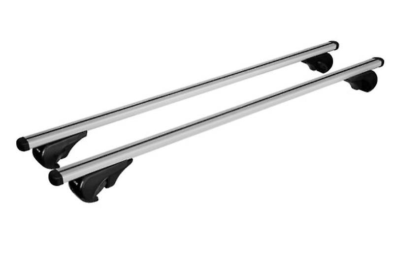 Lockable Aluminium Roof Bars for Kia Soul AM With Raised Roof Rails 2008-2014