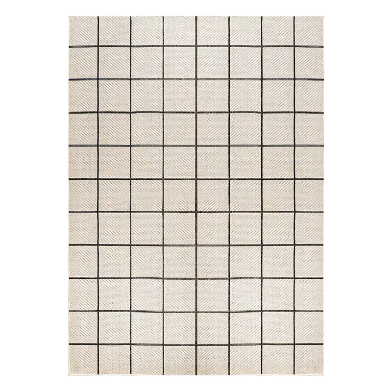 Grid Indoor/Outdoor Rug