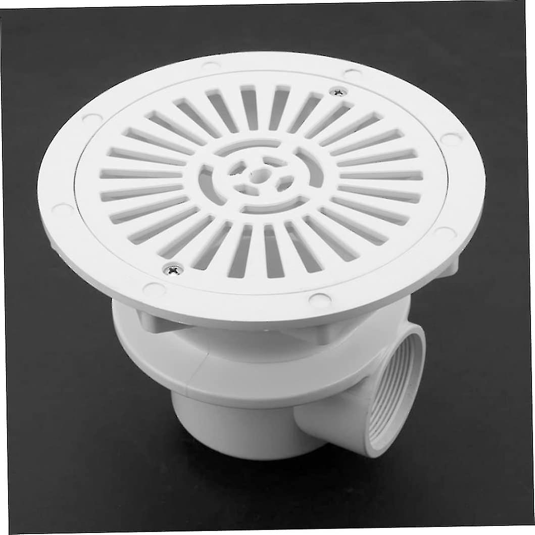 Swimming Pool Drain Overflow Floor Drain Replacement Parts Swimming Pool Drain Pool Accessories (white) (1pcs)