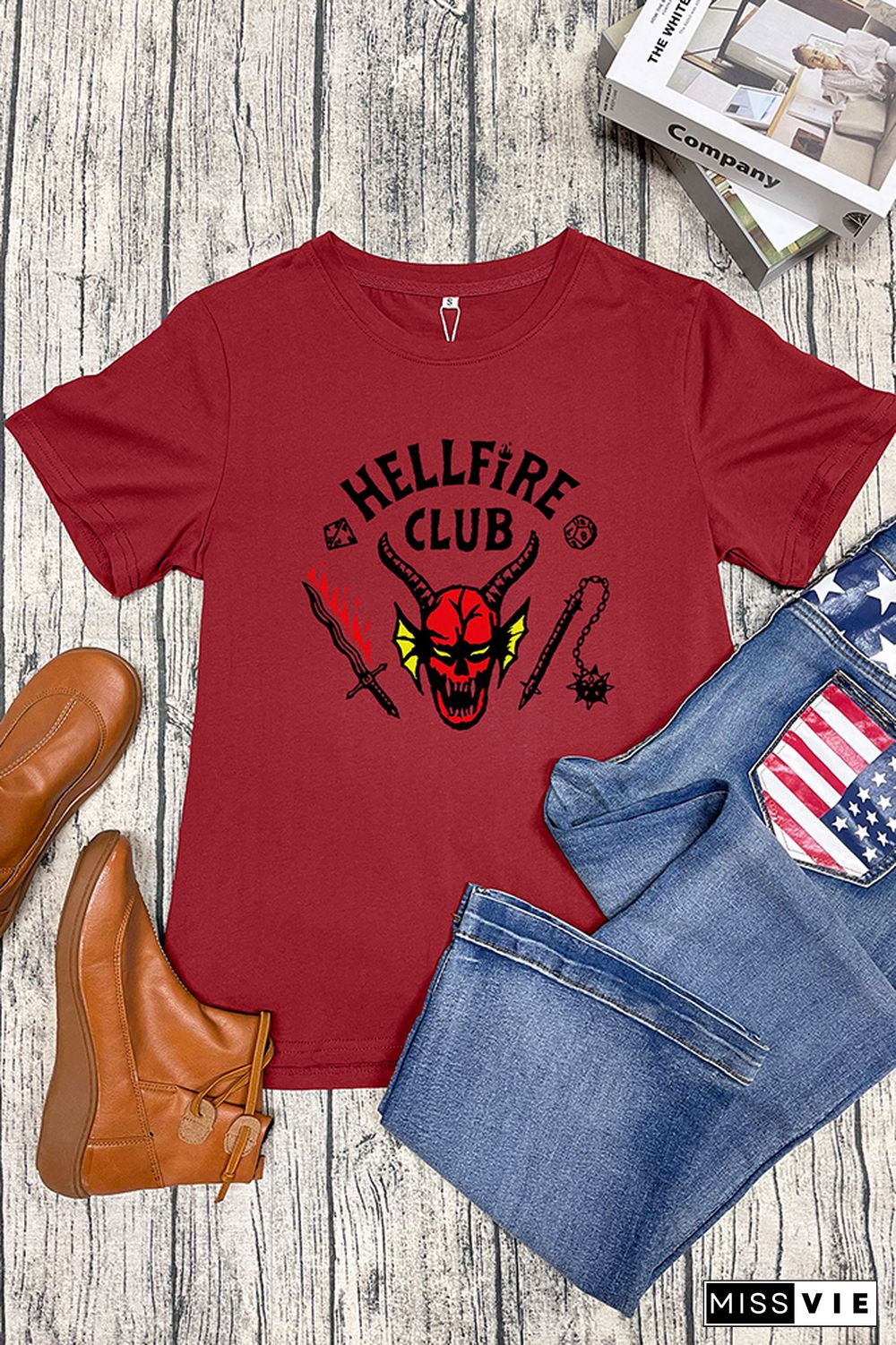 Hellfire Club Graphic Tee Wholesale