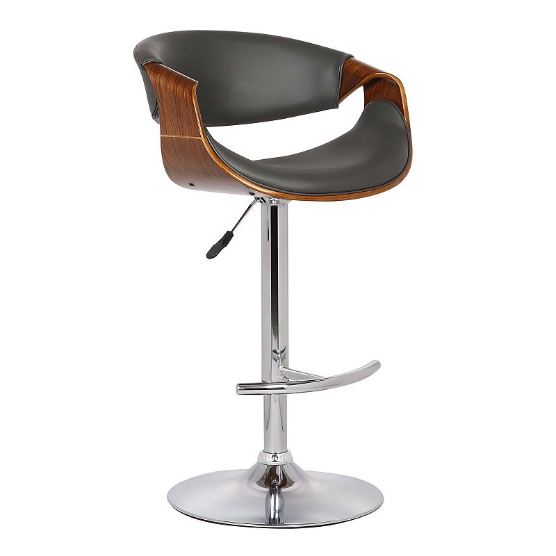 Armen Living Butterfly Adjustable Swivel Stool