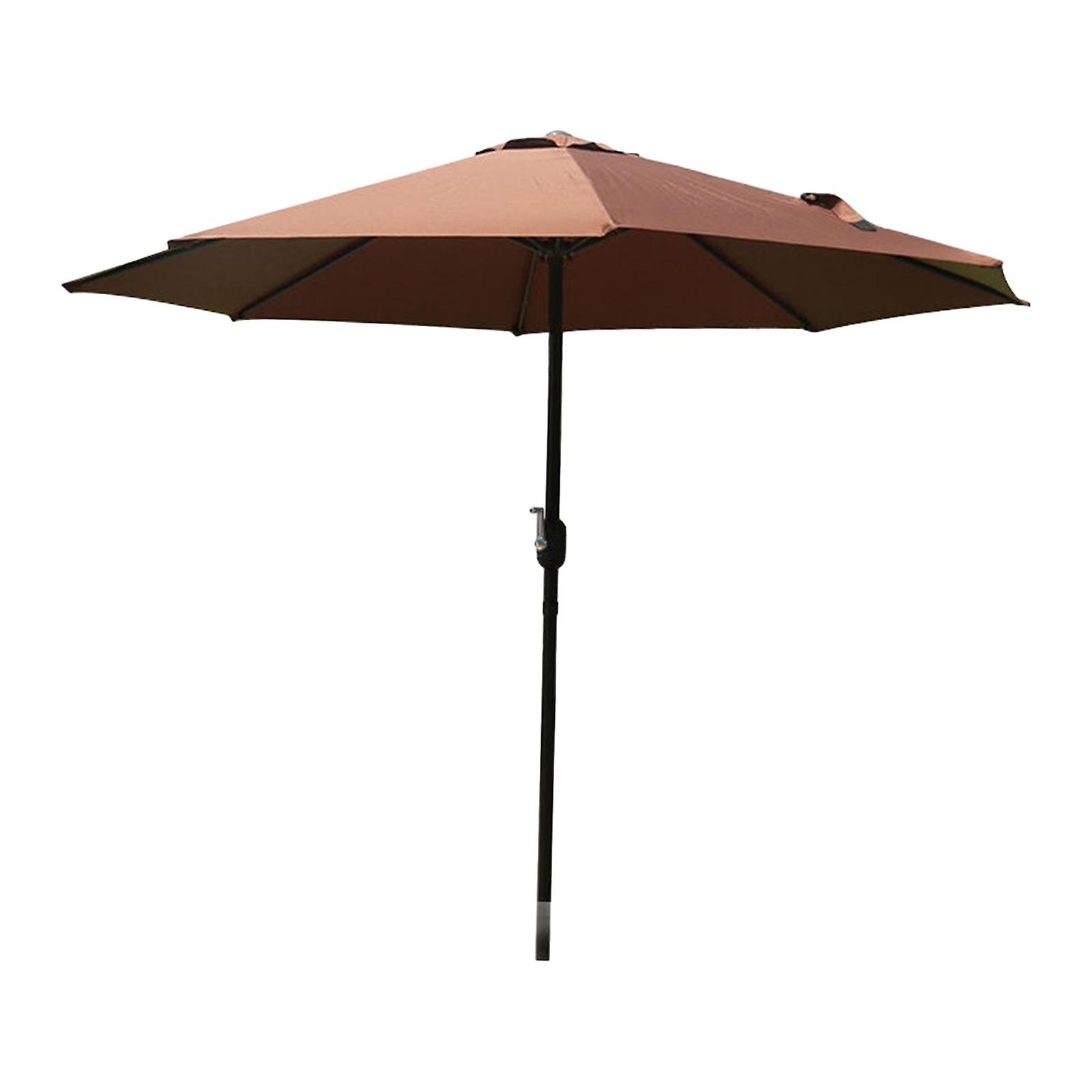 Outdoor Sunshade Umbrella Portable Beach Umbrella For Garden Courtyard Style B