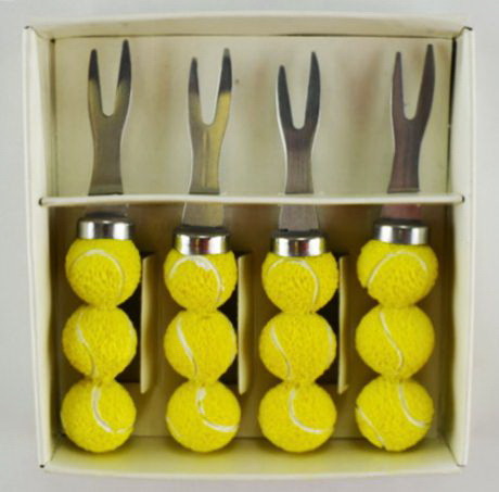 Tennis Corn Holder Set (4 Pc)