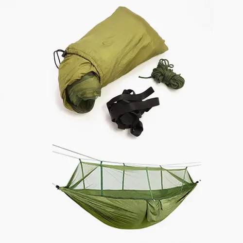 Outdoor  Ultralight 210T Nylon Parachute Mosquito Net Travel Camping Hanging Hammocks