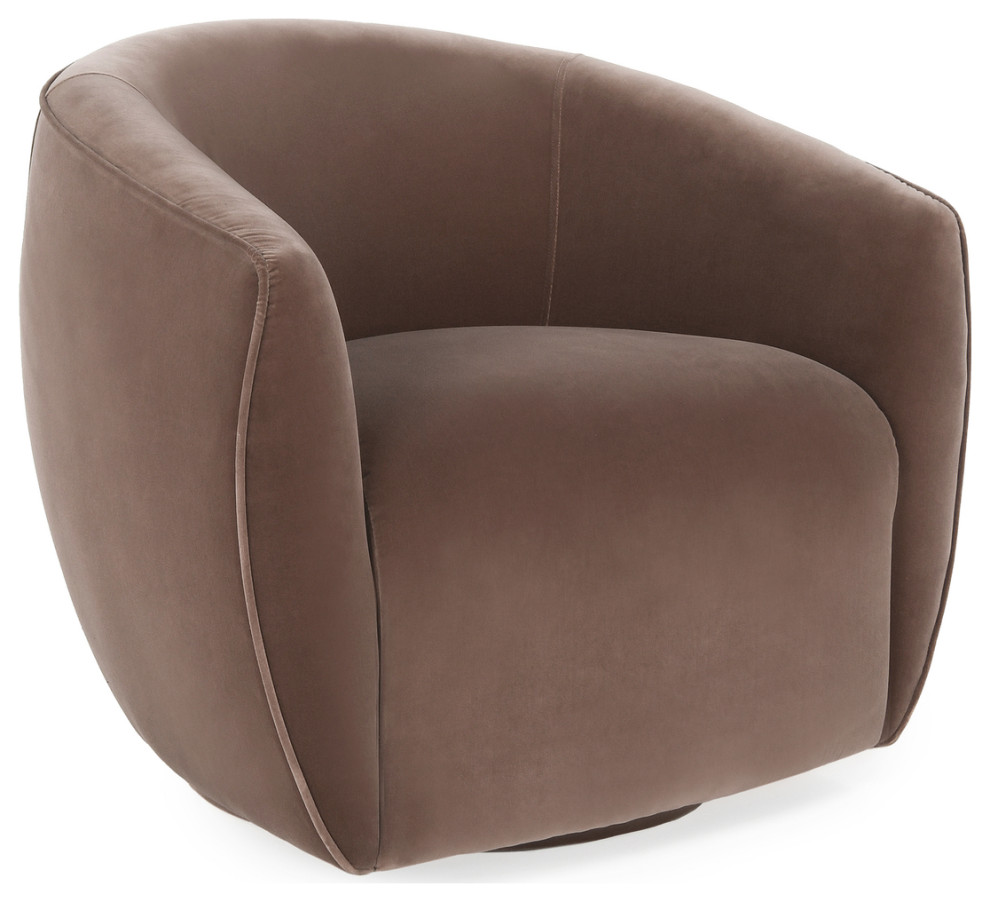 Harper Swivel Accent Chair   Contemporary   Armchairs And Accent Chairs   by Kosas  Houzz