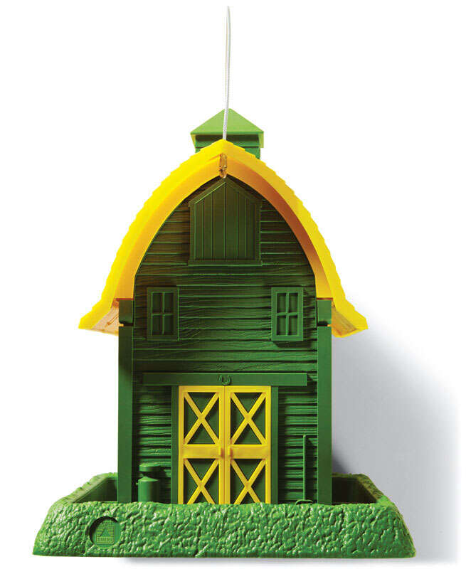 North States Wild Bird 5 lb Plastic Hopper Bird Feeder 4 ports