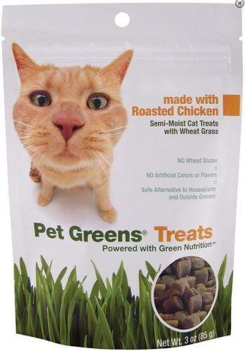 Bell Rock Cat Greens Semi Moist Roasted Chicken Cat Treats