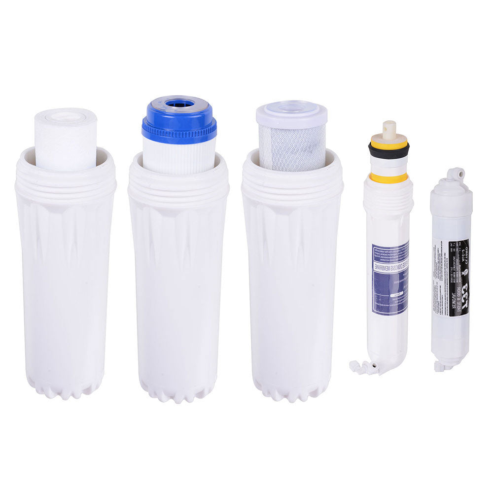 TheLAShop 5 Stage 50 GPD Reverse Osmosis Water Filtration System Under Sink