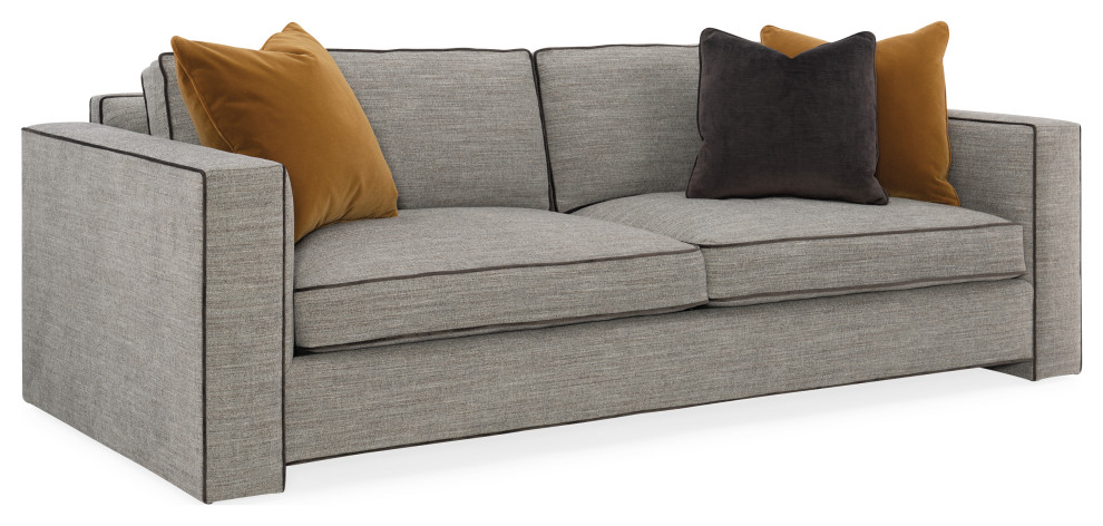 Welt Played   Transitional   Sofas   by Caracole  Houzz