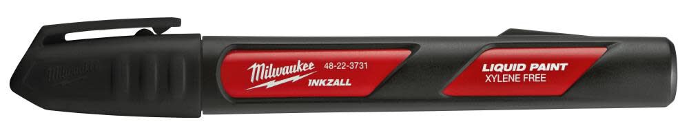 Milwaukee INKZALL Black Paint Marker 48-22-3731 from Milwaukee