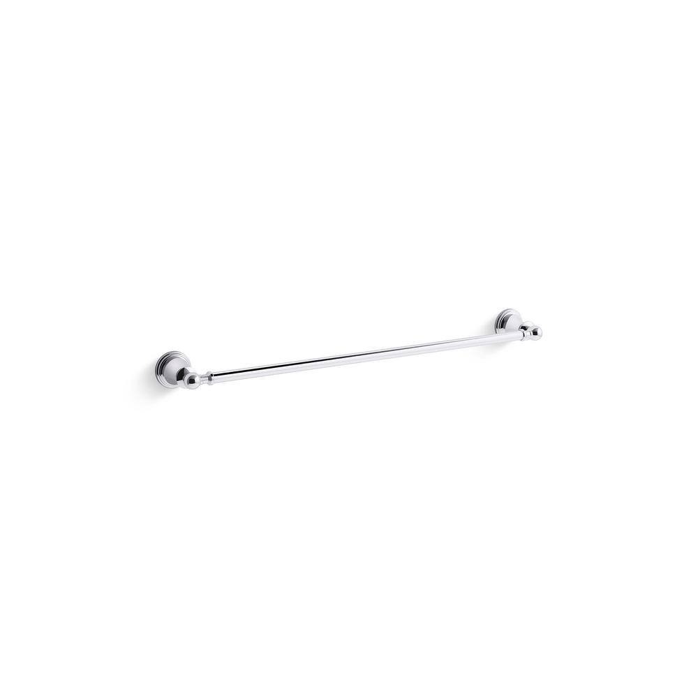 KOHLER Capilano 24 in. Towel Bar in Polished Chrome K-R26681-CP