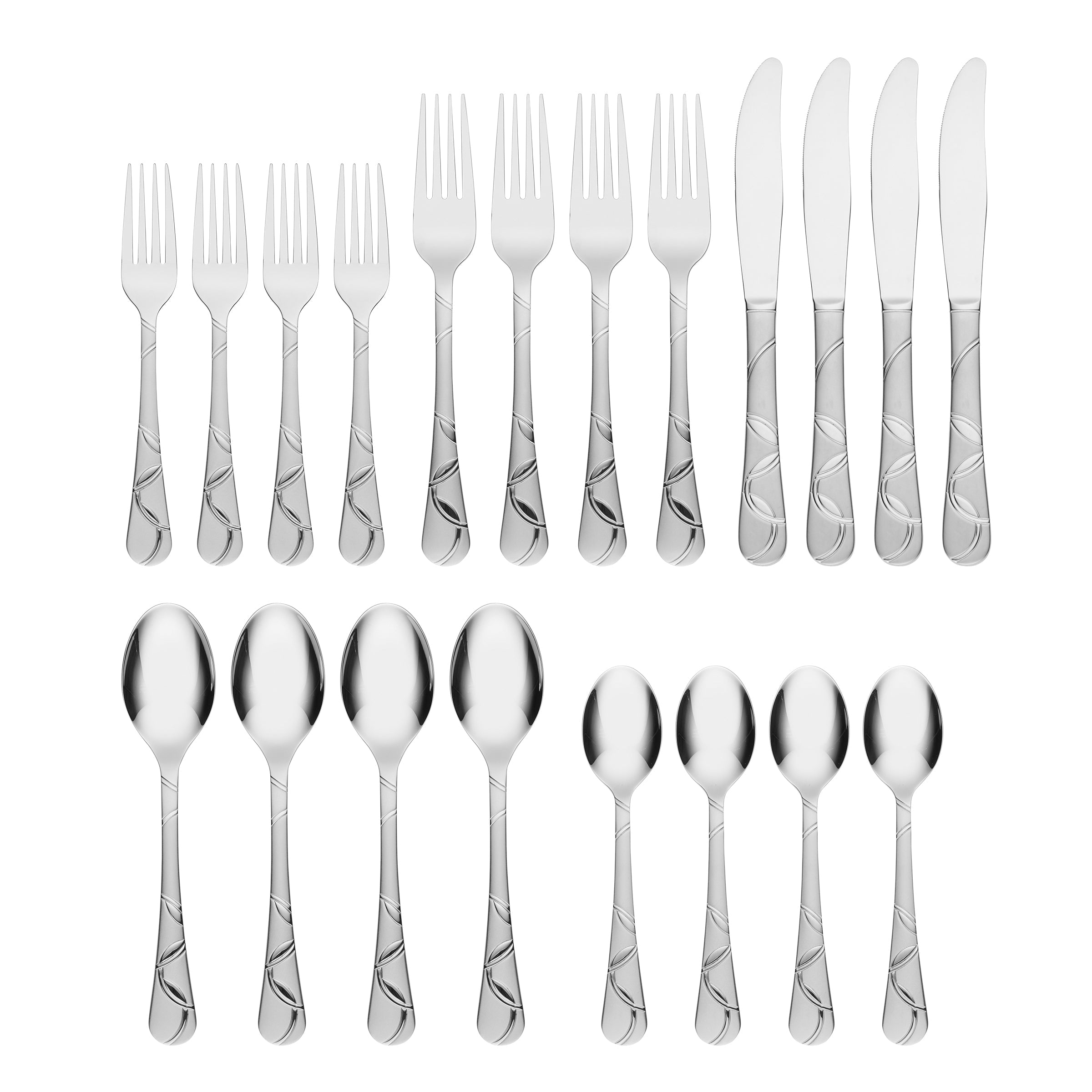 Felicity Sand 20-Piece Flatware Set