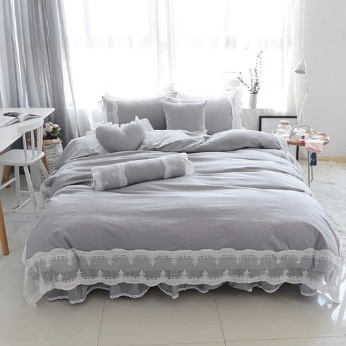 Vintage Lace Bedding Set