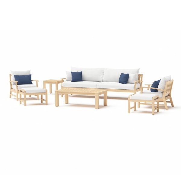 Kooper 8 Piece Sunbrella Outdoor Patio Sofa and Club Chair Set