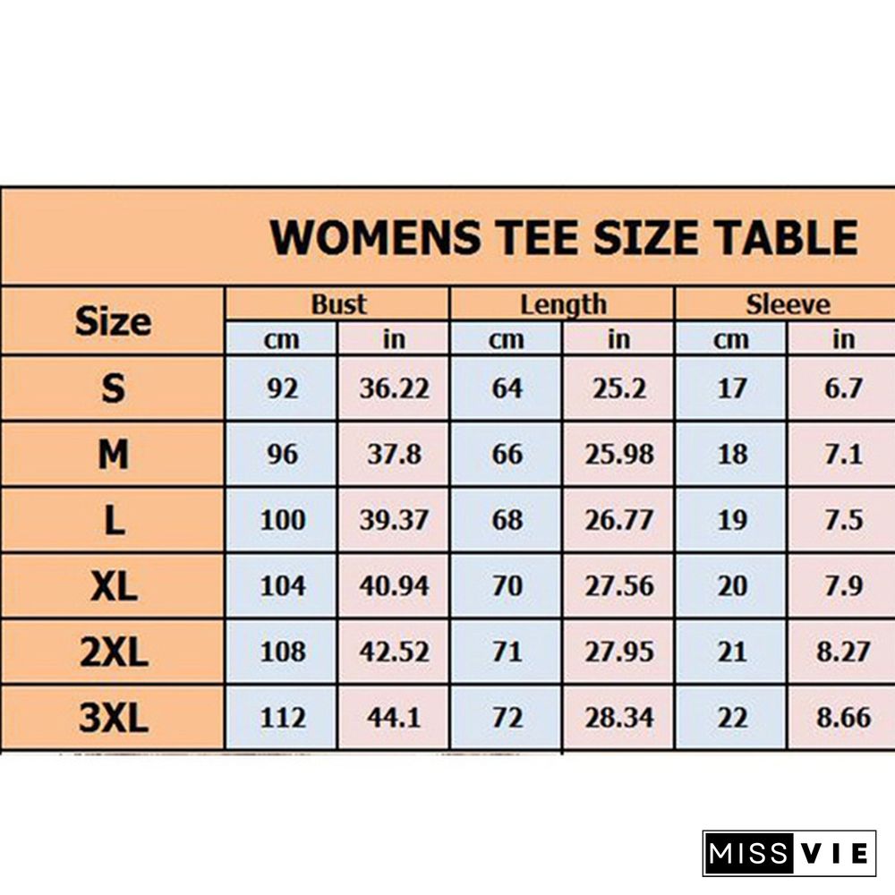 New Fashion Women T-shirts Jesus Heart Printed O-neck Short Sleeves Shirts Christian Church Shirts Religious Tops Casual Loose Tops Women Graphic Tees Blouses Plus Size