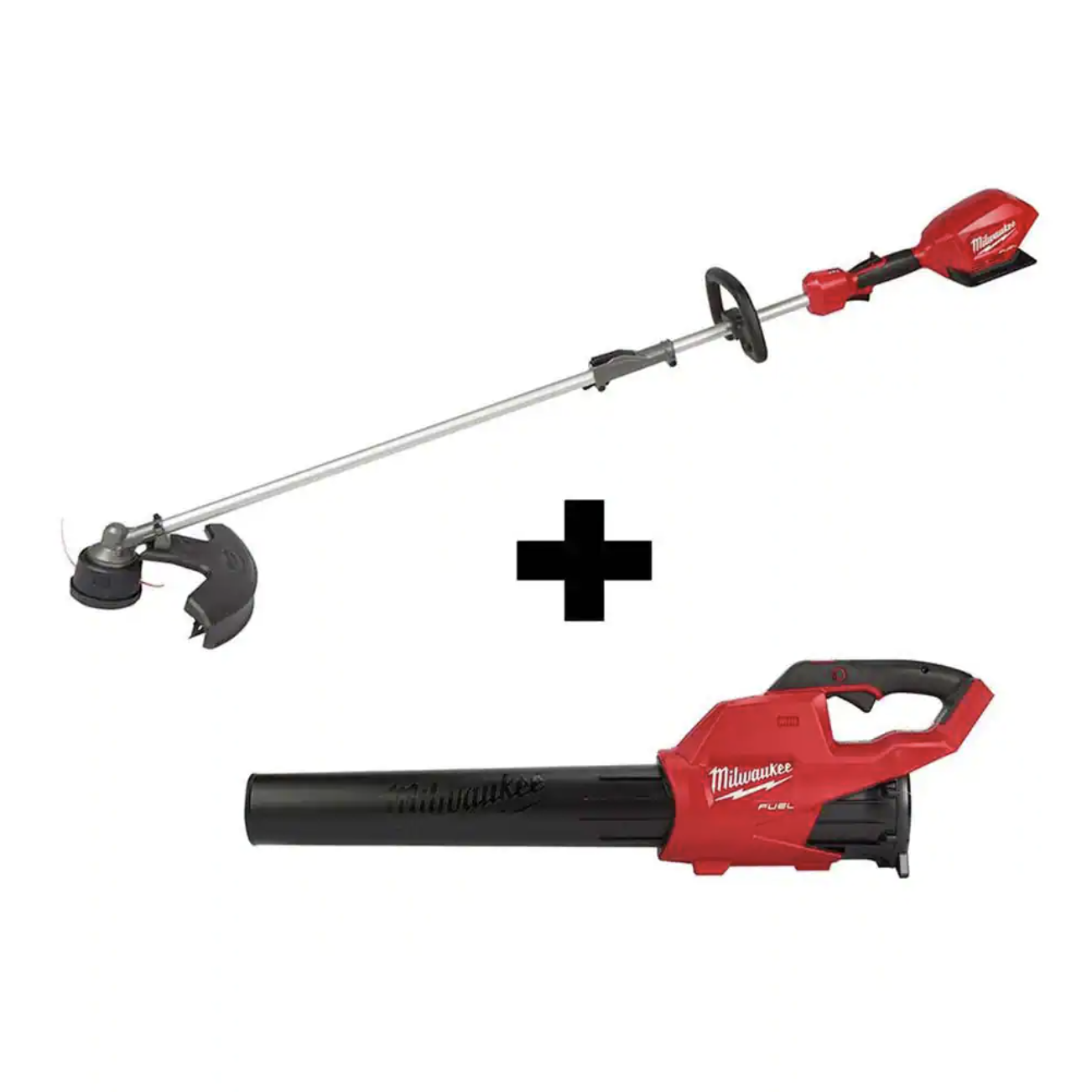 Milwaukee M18 FUEL 18V Lithium-Ion Cordless Brushless QUIK-LOK String Trimmer and Blower Combo Kit (2-Tool)