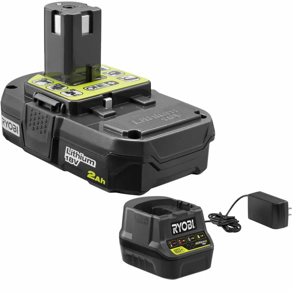 Ryobi One+ 18v Cordless Battery 4 Gal. Backpack Chemical Sprayer With 2.0 Ah Battery And Charger