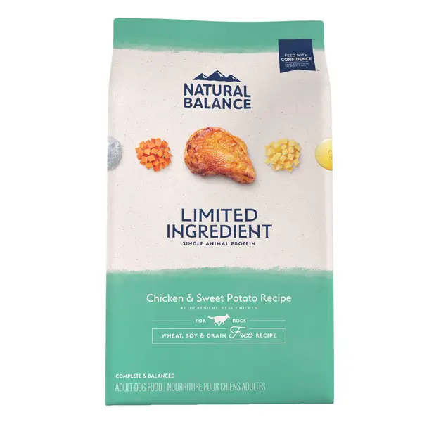 Natural Balance 24 lb Limited Ingredient Diets Chicken and Sweet Potato Dry Dog Formula