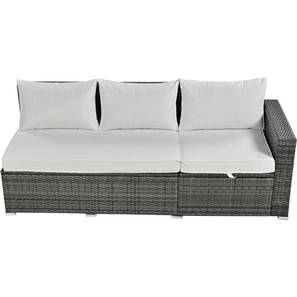 Outdoor 6Piece Rattan Sofa Set