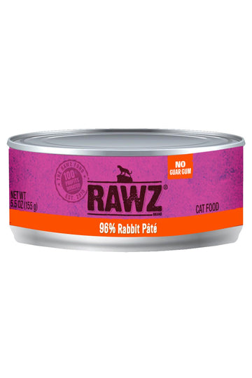 Rawz 96% Rabbit Can Cat Food