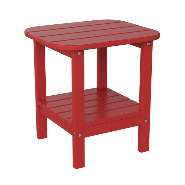 Commercial Grade AllWeather Adirondack Style Patio Side Table