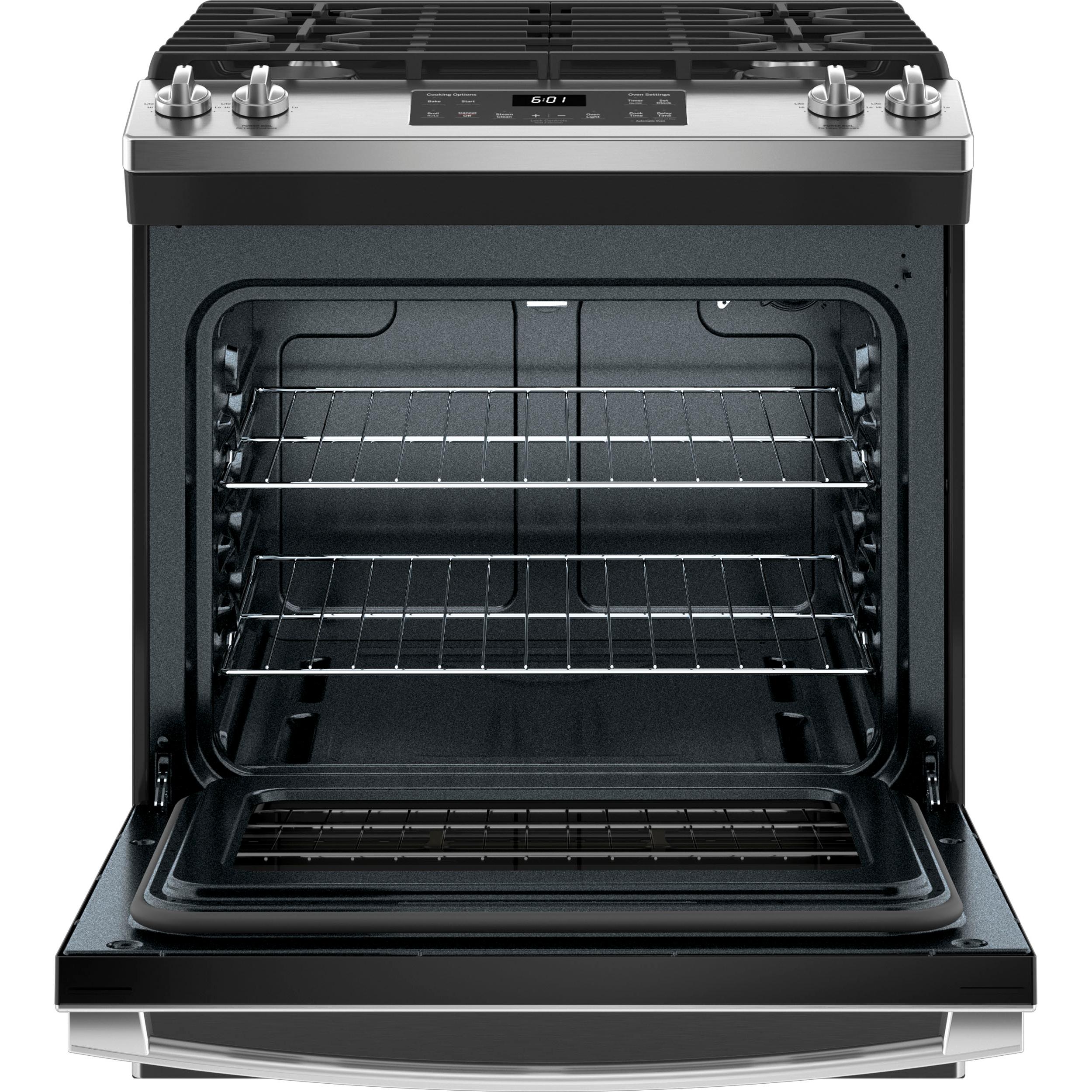 GE 30-inch Slide-in Gas Range JCGSS61SPSS