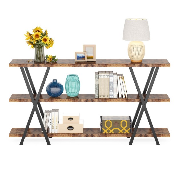 Tribesigns 70 9 Inches 3 tier Extra Long Console Table