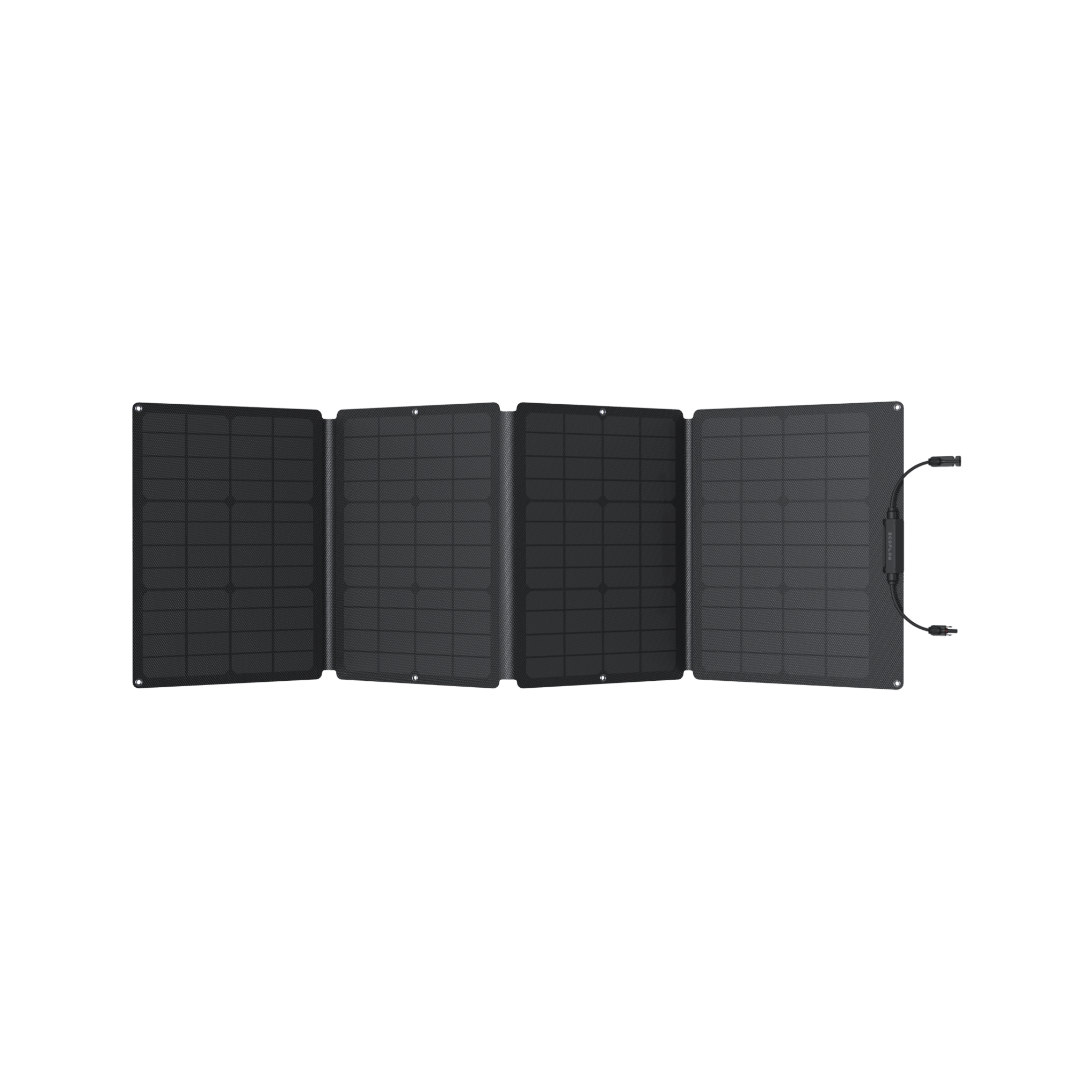 EcoFlow 110W Portable Solar Panel - Foldable  Waterproof & Dustproof for Camping, RVs, Backyard Use