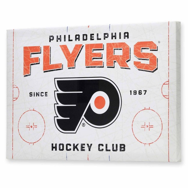 Nhl Philadelphia Flyers Rink Canvas