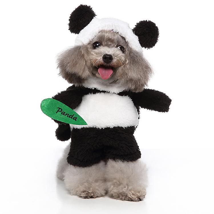 Cosplay pet products Panda stand up costume funny dog clothes upright panda dress up pet panda