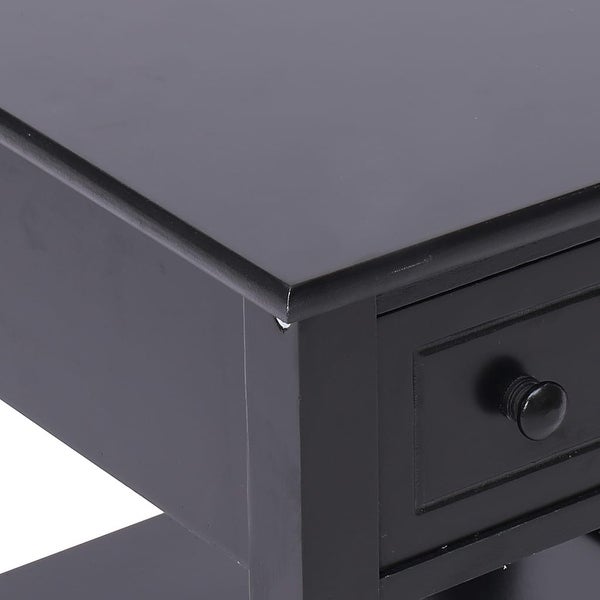 Side Table Black 15.7