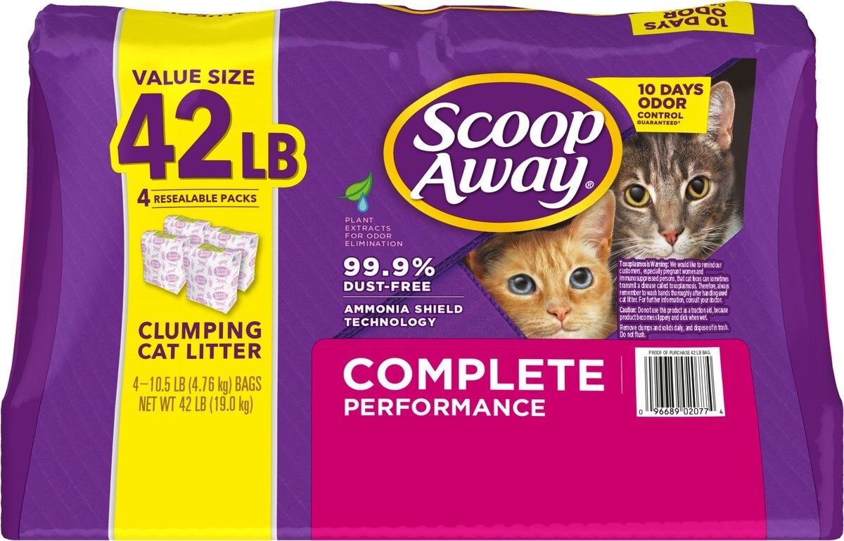 Scoop Away Complete Performance Fresh Scented Clumping Clay Cat Litter