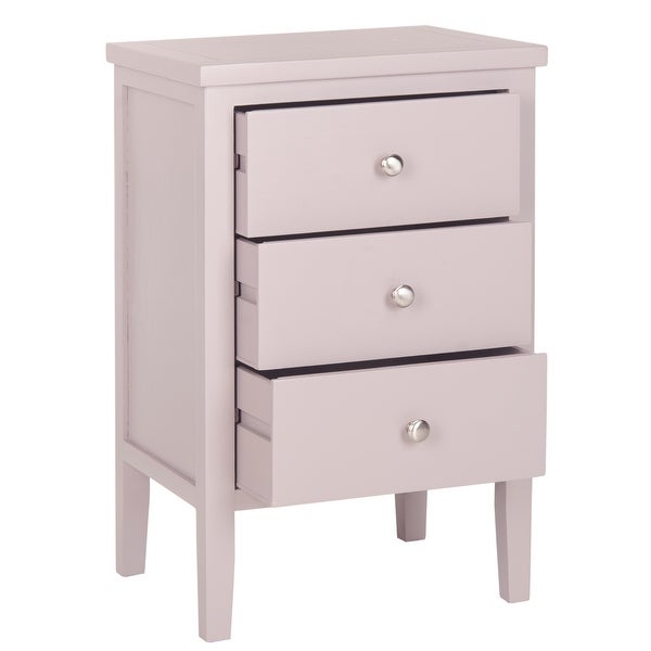 SAFAVIEH Deniz Grey Overcast End Table - 16.9