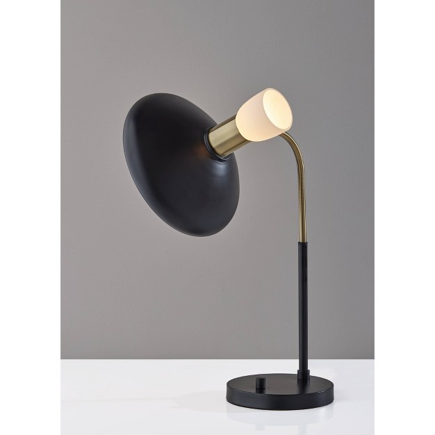 Patrick Table Lamp Black Adesso