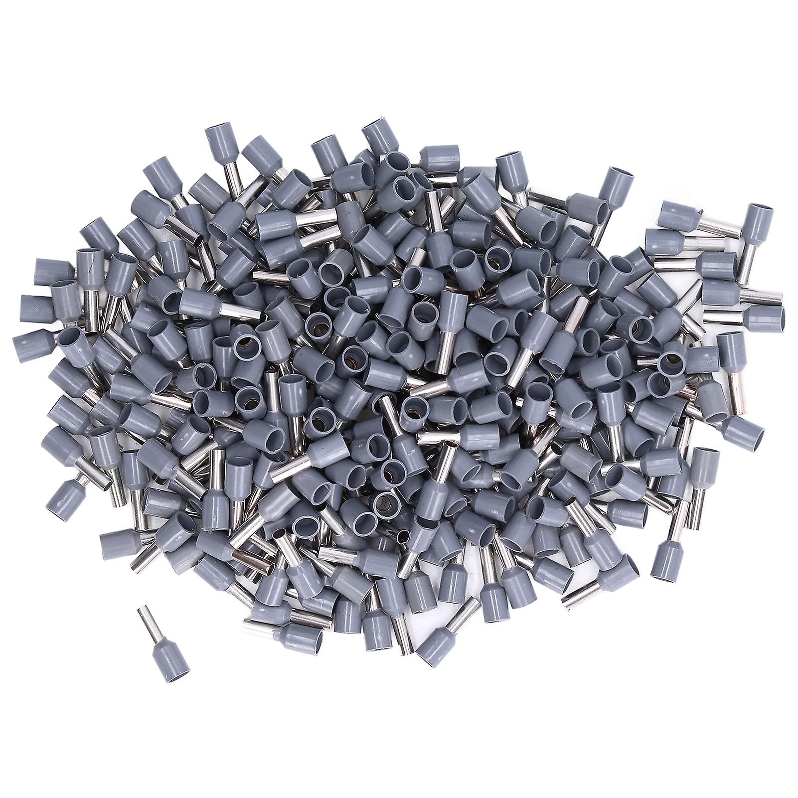 1000Pcs Insulated Ferrule Electrical Pin Crimp Terminals 12 AWG Cord End Connectors KitE4009