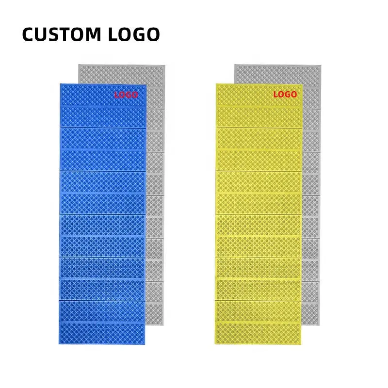 180*60cm Custom Outdoor Waterproof Hiking Traveling XPE Egg Moistureproof Lightweight Foam Folding Picnic Camping Mat