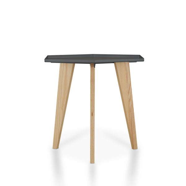 Furniture of America Keln Contemporary 19-inch Geometric Side Table