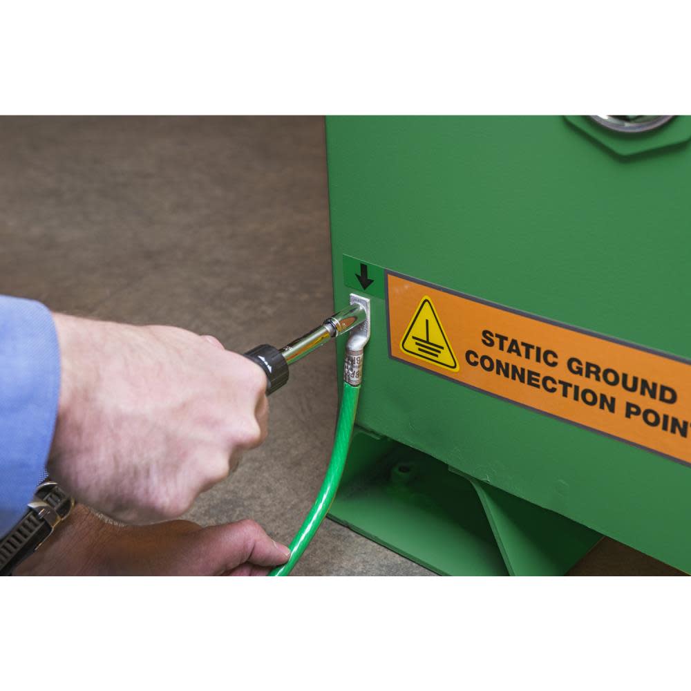 45 Gallon Pesticide Manual Close Safety Cabinet ; Green ;