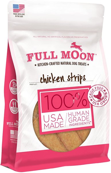 Full Moon Chicken Strips Grain-Free Dog Treats