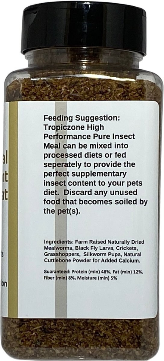 TropicZone Insect Meal Supplement and Treat Reptile Food