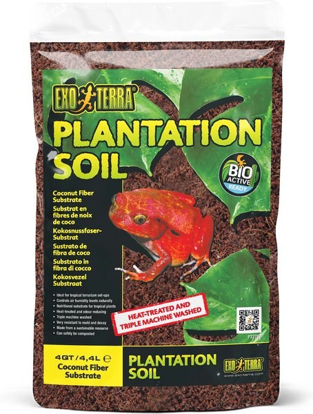 Exo Terra Plantation Soil Tropical Terrarium Reptile Substrate