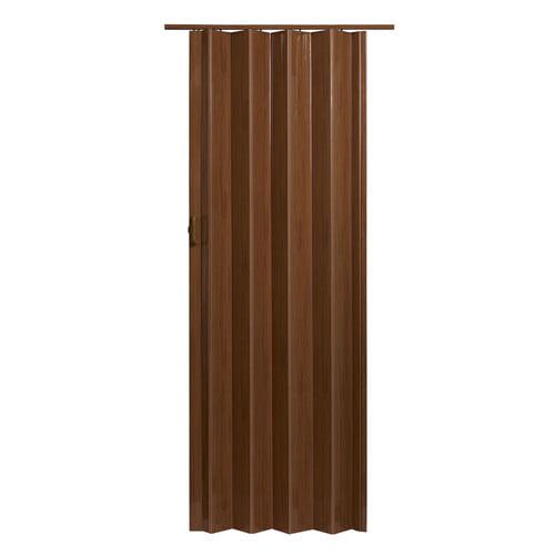 Homestyles Plaza PVC Folding Door Fits 36 wide x 80 high Espresso Color