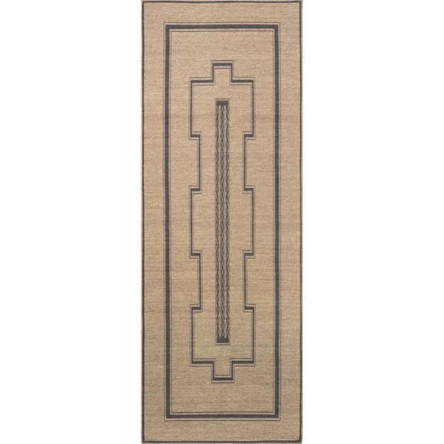 Nuloom Siena Southwestern Easy jute Machine Washable Area Rug