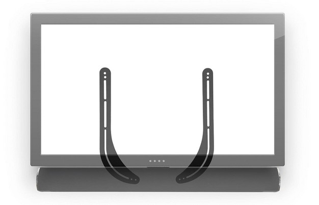 Mount it Universal Sound Bar Tv Mount Bracket For Mounting Above amp Under Tv For Sonos   Vizio Adjustable Arm Fits 32 To 70 Inch Tvs