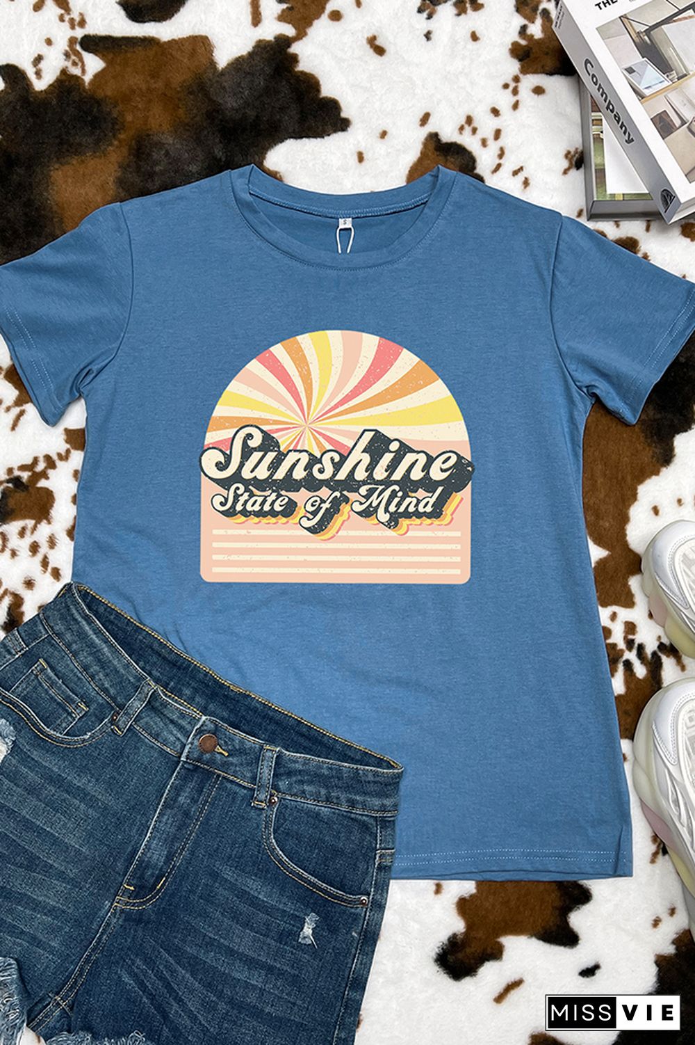 Sunshine State of Mind Graphic Tee Wholesale