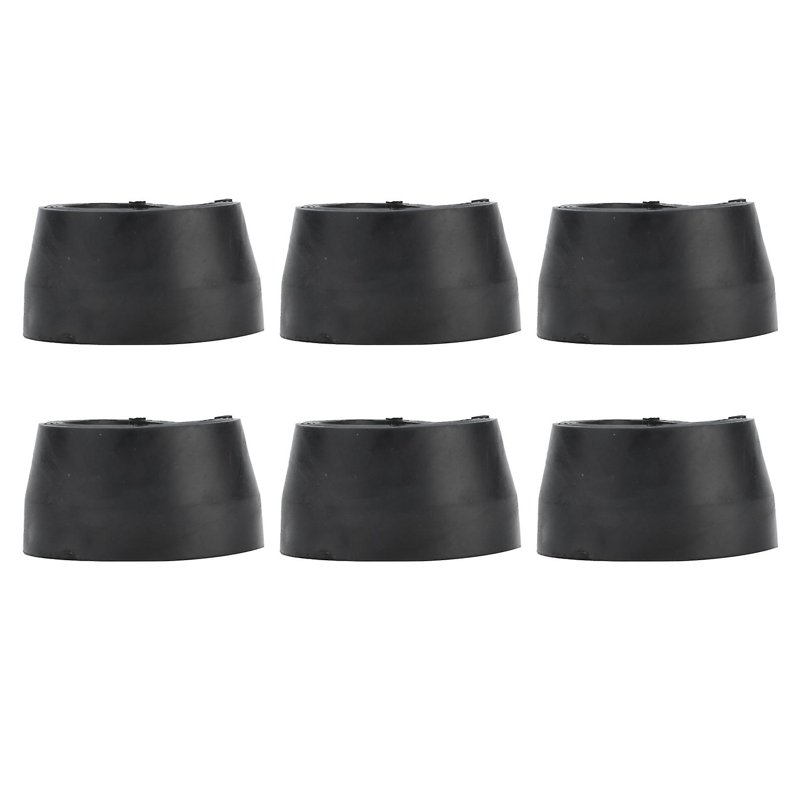 6pcs Anti Vibration Pads Anti Shock Non Slip Noise Reduction Wear Resistant Rubber Foot Pads For Air Compressors