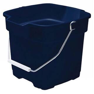 Rubbermaid Roughneck 3-34 Gal. Royal Blue Plastic Bucket FG287100ROYBL