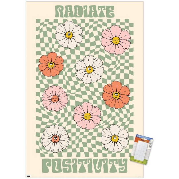 Trends International Radiate Positivity Unframed Wall Poster Prints