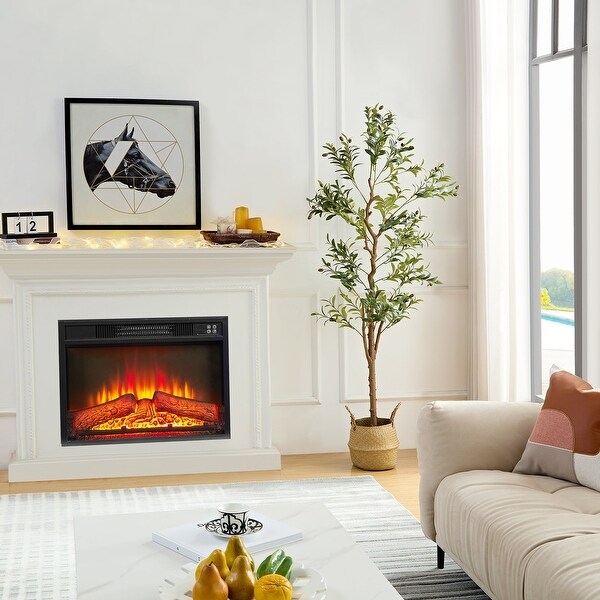 VECELO 59~71 Inch Artificial Olive Tree